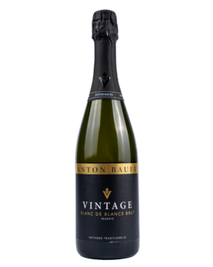Vintage Blanc de Blancs Reserve – Winzersekt-Flasche vom Weingut Anton Bauer, Wagram